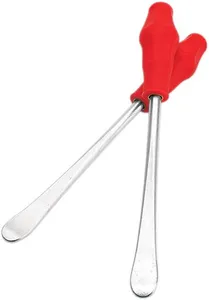 MOOSE OFFROAD HARD-PARTS 10 1/2" L SPOON-SHAPED TY-ER IRONS