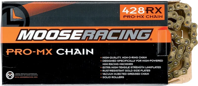 Moose Offroad CHAIN 428-RXP / 120 LINKS / PRO-MX / GOLD