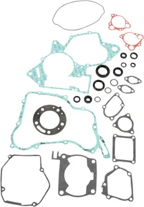 Moose Offroad Complete Gasket Set with Oil Seals M811236 for Honda CR125R 1998–1999