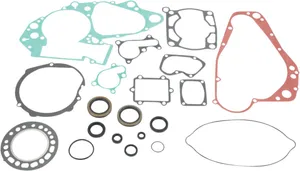 MOOSE OFFROAD HARD-PARTS COMPLETE GASKET SET W/ OIL SEALS SUZUKI