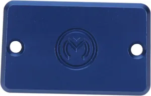 MOOSE OFFROAD HARD-PARTS MASTER CYLINDER COVER BLUE YAMAHA
