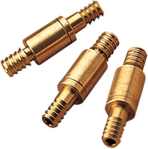 MOOSE OFFROAD HARD-PARTS VENT HOSE SPINNER POLYURETHANE BRASS