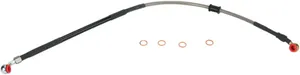 MOOSE OFFROAD HARD-PARTS BRAKE LINE STAINLESS STEEL REAR HONDA