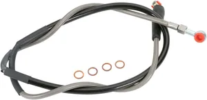 MOOSE OFFROAD HARD-PARTS BRAKE LINE STAINLESS STEEL FRONT KTM