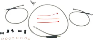 MOOSE OFFROAD HARD-PARTS CLUTCH LINE STAINLESS STEEL KTM