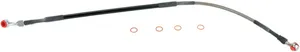 MOOSE OFFROAD HARD-PARTS BRAKE LINE STAINLESS STEEL REAR YAMAHA