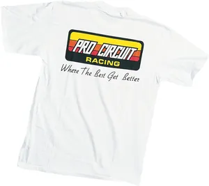 PRO CIRCUIT T-SHIRT ORIGINAL-LOGO WHITE M