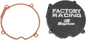 BOYESEN IGNITION COVER FACTORY RACING ALUMINUM REPLACEMENT BLACK
