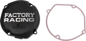 BOYESEN IGNITION COVER FACTORY RACING ALUMINUM REPLACEMENT BLACK