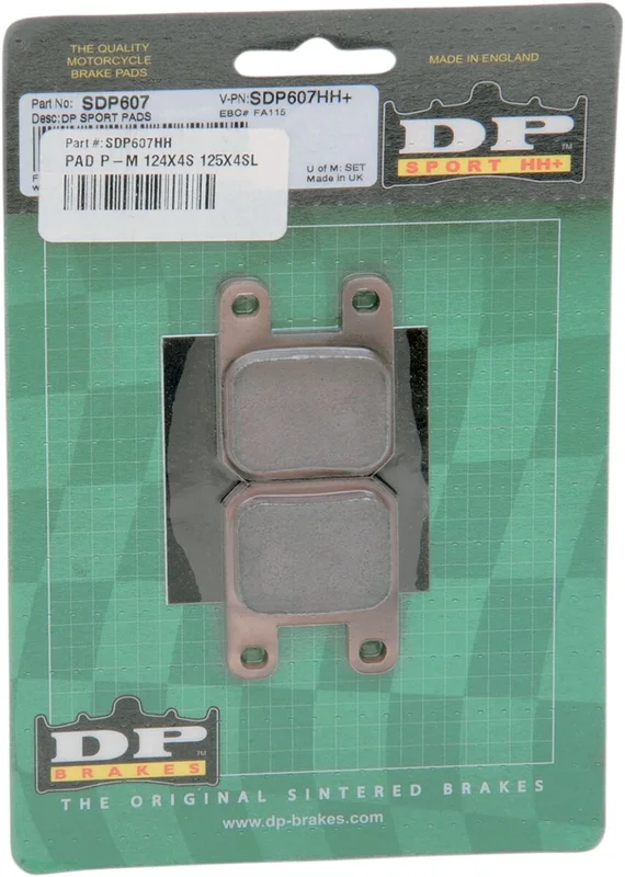 DP BRAKES BRAKE PAD SDP SPORT HH+ HIGH FRICTION STREET