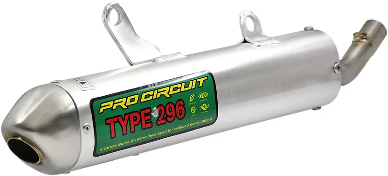 PRO CIRCUIT MUFFLER/SILENCER TYPE 296 WITH SPARK ARRESTOR