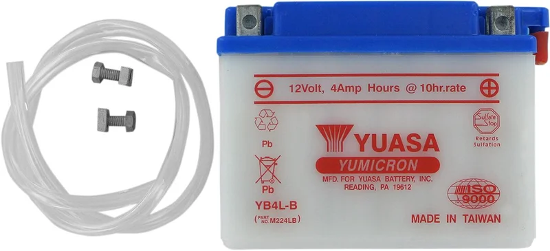 YUASA BATTERY YUMICRON 12V 120 MM X 70 MM X 91,44 MM CONVENTIONAL LEAD ACID REPLACEMENT CLEAR