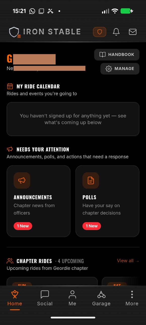 Iron Stable App