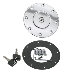 Zodiac (Genuine Zodiac Products) CHROME PLATED AERO-STYLE ALUMINUM GAS CAPS