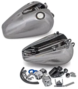 Zodiac (Genuine Zodiac Products) ONE PIECE "RUBBER MOUNTED" FAT BOB TANK FOR SPORTSTER