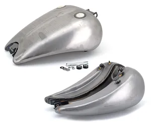 Zodiac (Genuine Zodiac Products) ONE PIECE 2" STRETCHED SMOOTH TOP STEEL GAS TANK FOR DYNA
