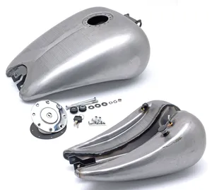 Zodiac (Genuine Zodiac Products) ONE PIECE 2" STRETCHED SMOOTH TOP STEEL GAS TANK FOR DYNA
