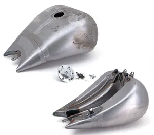 Zodiac (Genuine Zodiac Products) 2" STRETCHED CUSTOM STYLE SMOOTH TOP TANKS FOR CARBURETOR TWIN CAM SOFTAIL