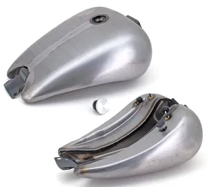 Zodiac (Genuine Zodiac Products) ONE PIECE STRETCHED SMOOTH TOP STEEL GAS TANK FOR FXR