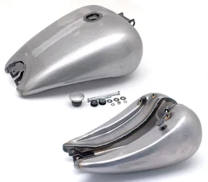 Zodiac (Genuine Zodiac Products) ONE PIECE 2" STRETCHED SMOOTH TOP STEEL GAS TANK FOR DYNA