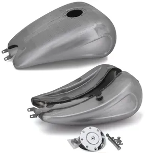 Zodiac (Genuine Zodiac Products) ONE PIECE 2" STRETCHED STEEL TANK WITH INDENTS FOR SPORTSTER