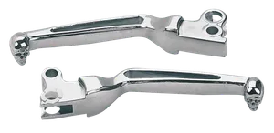 Zodiac (Genuine Zodiac Products) "BAD TO THE BONES" STEALTH STYLE CLUTCH AND BRAKE LEVERS
