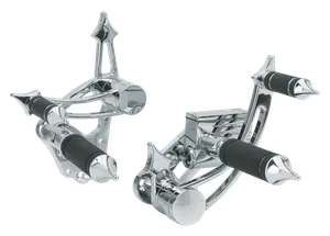 Zodiac (Genuine Zodiac Products) "GLADIATOR" BILLET ALUMINUM FORWARD CONTROL KITS FOR FX, FL AND SOFTAIL
