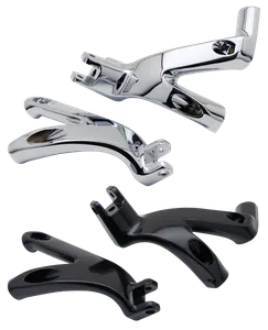 Zodiac (Genuine Zodiac Products) FLOORBOARD TO FOOT PEG CONVERSION BRACKETS FOR MILWAUKEE EIGHT SOFTAIL