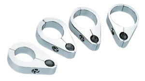 Zodiac (Genuine Zodiac Products) CHROME PLATED CABLE AND OIL LINE CLAMPS