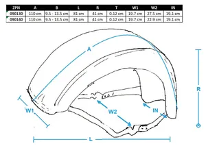 Zodiac (Genuine Zodiac Products) SPRINGER FRONT FENDER FOR BIG TWIN