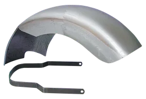 Zodiac (Genuine Zodiac Products) 9" WIDE GROUND-POUNDER STEEL REAR FENDER FOR HARDTAIL FRAMES