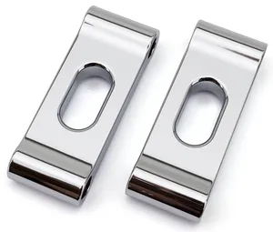 Zodiac (Genuine Zodiac Products) CHROME "TRAPDOOR" FRONT FENDER SPACERS