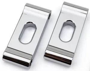 Zodiac (Genuine Zodiac Products) CHROME "TRAPDOOR" FRONT FENDER SPACERS