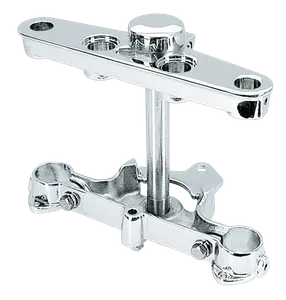 Zodiac (Genuine Zodiac Products) CHROME TRIPLE TREE SETS FOR HERITAGE SOFTAIL & FAT BOY