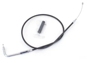 Zodiac (Genuine Zodiac Products) T04 - THROTTLE & IDLE CABLE 1996-2015 SOFTAIL, 1996-2017 DYNA, 1996-2001 CARBURETOR EQUIPPED TOURING & 2007 TO PRESENT SPORTSTER