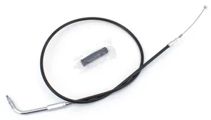 Zodiac (Genuine Zodiac Products) T04 - THROTTLE & IDLE CABLE 1996-2015 SOFTAIL, 1996-2017 DYNA, 1996-2001 CARBURETOR EQUIPPED TOURING & 2007 TO PRESENT SPORTSTER