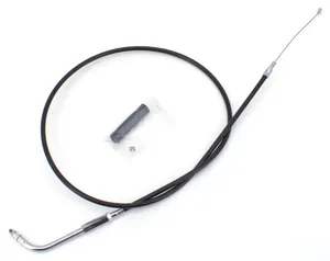 Zodiac (Genuine Zodiac Products) T04 - THROTTLE & IDLE CABLE 1996-2015 SOFTAIL, 1996-2017 DYNA, 1996-2001 CARBURETOR EQUIPPED TOURING & 2007 TO PRESENT SPORTSTER