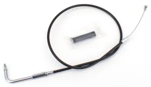 Zodiac (Genuine Zodiac Products) T04 - THROTTLE & IDLE CABLE 1996-2015 SOFTAIL, 1996-2017 DYNA, 1996-2001 CARBURETOR EQUIPPED TOURING & 2007 TO PRESENT SPORTSTER