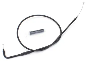Zodiac (Genuine Zodiac Products) T04 - THROTTLE & IDLE CABLE 1996-2015 SOFTAIL, 1996-2017 DYNA, 1996-2001 CARBURETOR EQUIPPED TOURING & 2007 TO PRESENT SPORTSTER