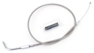 Zodiac (Genuine Zodiac Products) T04 - THROTTLE & IDLE CABLE 1996-2015 SOFTAIL, 1996-2017 DYNA, 1996-2001 CARBURETOR EQUIPPED TOURING & 2007 TO PRESENT SPORTSTER
