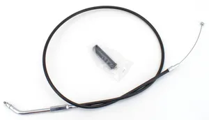 Zodiac (Genuine Zodiac Products) T04 - THROTTLE & IDLE CABLE 1996-2015 SOFTAIL, 1996-2017 DYNA, 1996-2001 CARBURETOR EQUIPPED TOURING & 2007 TO PRESENT SPORTSTER