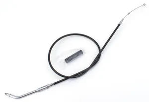 Zodiac (Genuine Zodiac Products) T04 - THROTTLE & IDLE CABLE 1996-2015 SOFTAIL, 1996-2017 DYNA, 1996-2001 CARBURETOR EQUIPPED TOURING & 2007 TO PRESENT SPORTSTER