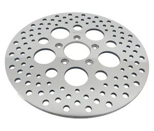 Zodiac (Genuine Zodiac Products) POLISHED AND DRILLED STAINLESS STEEL DISC BRAKE ROTORS