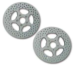 Zodiac (Genuine Zodiac Products) REV"O"LUTION POLISHED 5 POINT STAR DISC BRAKE ROTORS