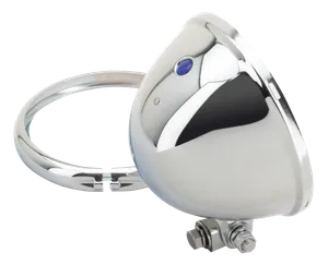 Zodiac (Genuine Zodiac Products) 5 1/2" CHROME BATES STYLE HEADLIGHTS