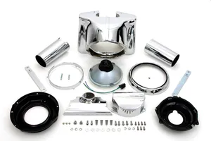 Zodiac (Genuine Zodiac Products) HEADLIGHT HOUSING CONVERSION KIT FOR HERITAGE SOFTAIL AND FAT BOY