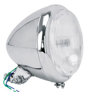 Zodiac (Genuine Zodiac Products) LONG BODY BOTTOM MOUNT 6 1/4" HEADLIGHT