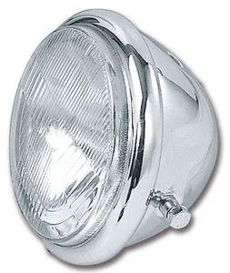 Zodiac (Genuine Zodiac Products) 5 1/2" CHROME BATES STYLE HEADLIGHTS