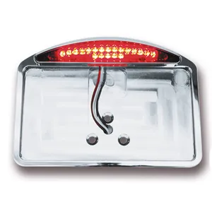 Zodiac (Genuine Zodiac Products) SIDE MOUNT & FENDER MOUNT LICENSE PLATE BRACKETS WITH LED TAILLIGHTS