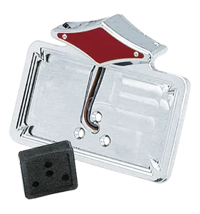 Zodiac (Genuine Zodiac Products) LICENSE PLATE BRACKETS WITH DIAMOND STYLE LED TAILLIGHTS